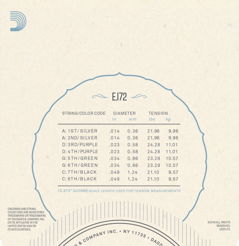 D'Addario EJ72 - 4