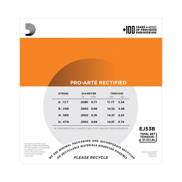 D'Addario EJ53B - 3