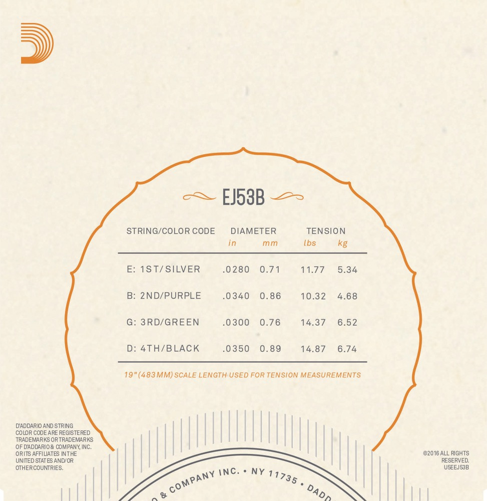 D'Addario EJ53B - 7