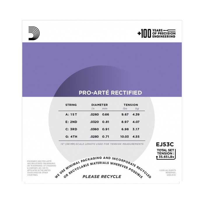 D'Addario EJ53C - 3