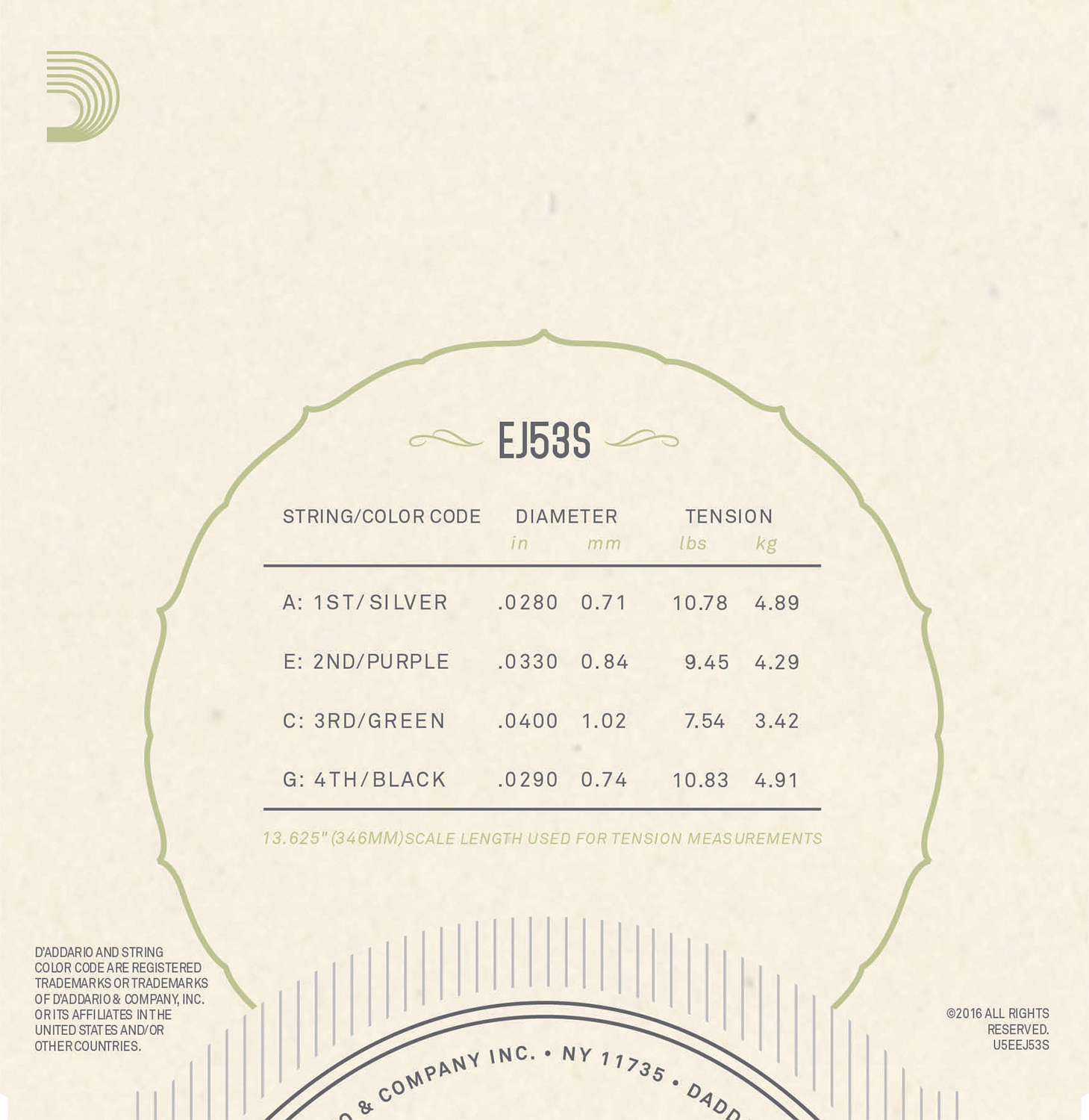 D'Addario EJ53S - 7
