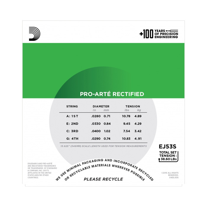 D'Addario EJ53S - 3