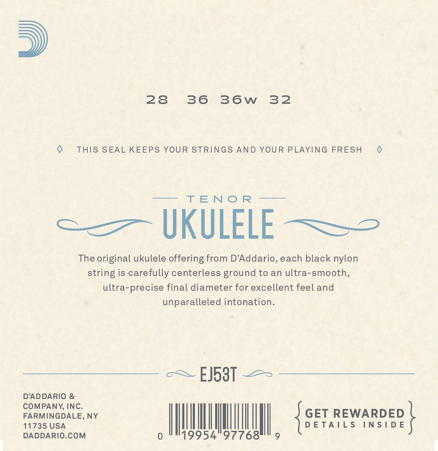 D'Addario EJ53T - 6