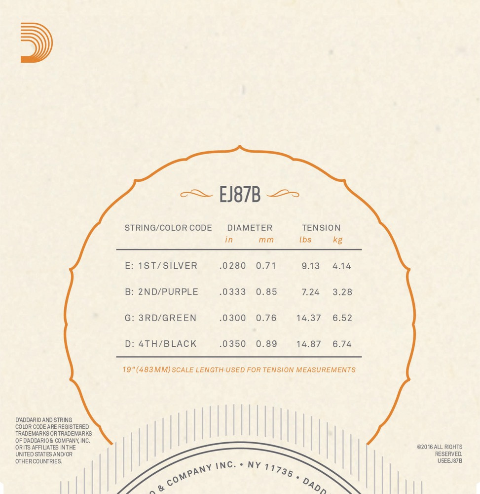 D'Addario EJ87B - 4