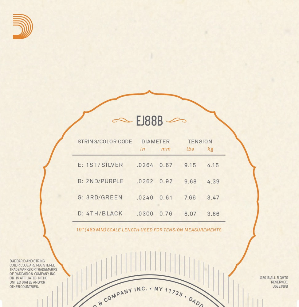 D'Addario EJ88B - 4