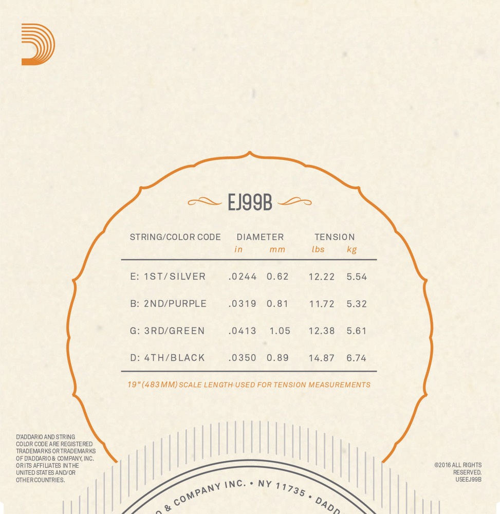D'Addario EJ99B - 7