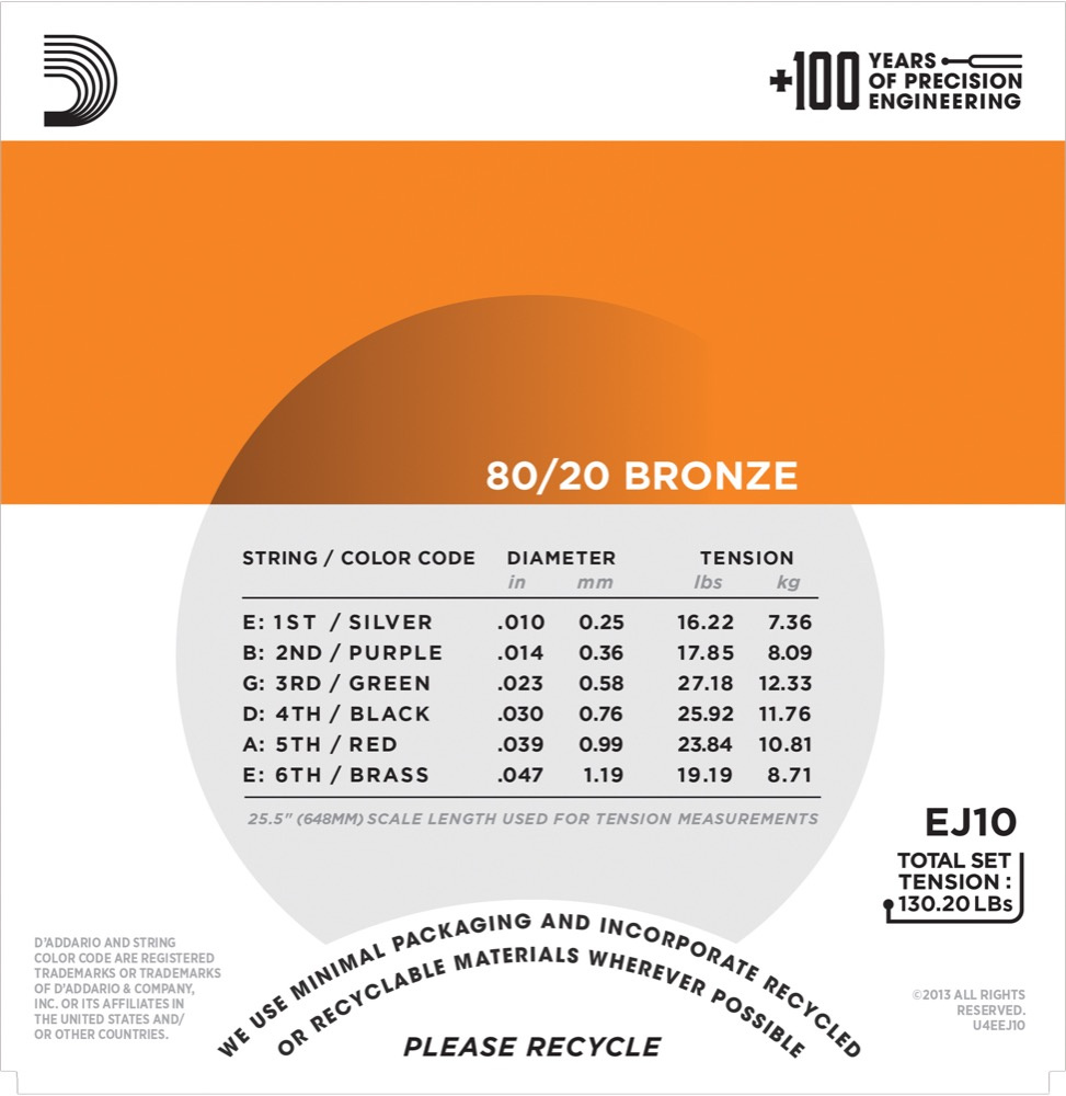 D'Addario EJ10 - 4
