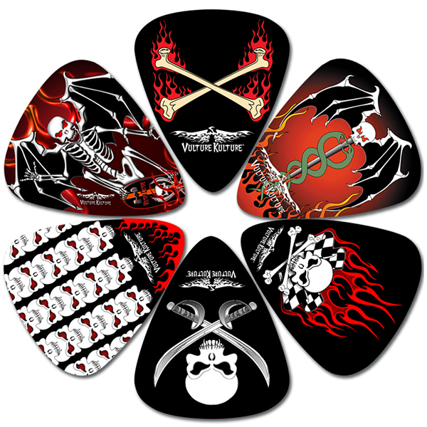 Perri's LP-VK1 Vulture Kulture Picks 1 (6-pack)
