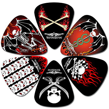 Perri's LP-VK1 Vulture Kulture Picks 1 (6-pack)