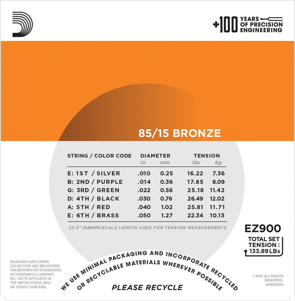 D'Addario EZ900 - 4