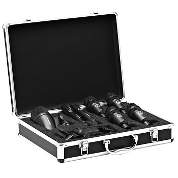 AKG Drumset Session 1 | 1x P2, 2x P17, 4x P4 hållare och väska