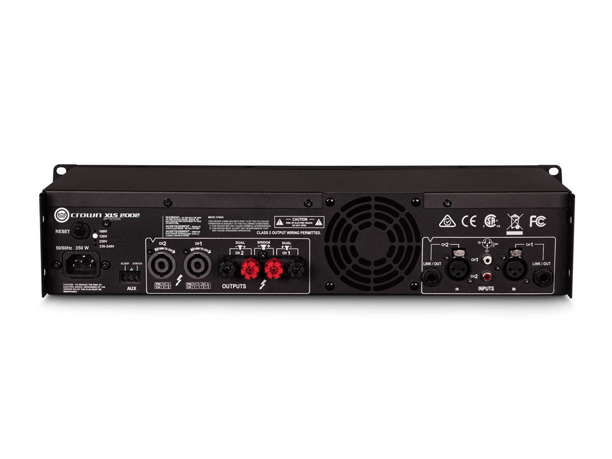 Crown XLS2002 | DSP-slutsteg 2 x 650 W @ 4ohm - 2