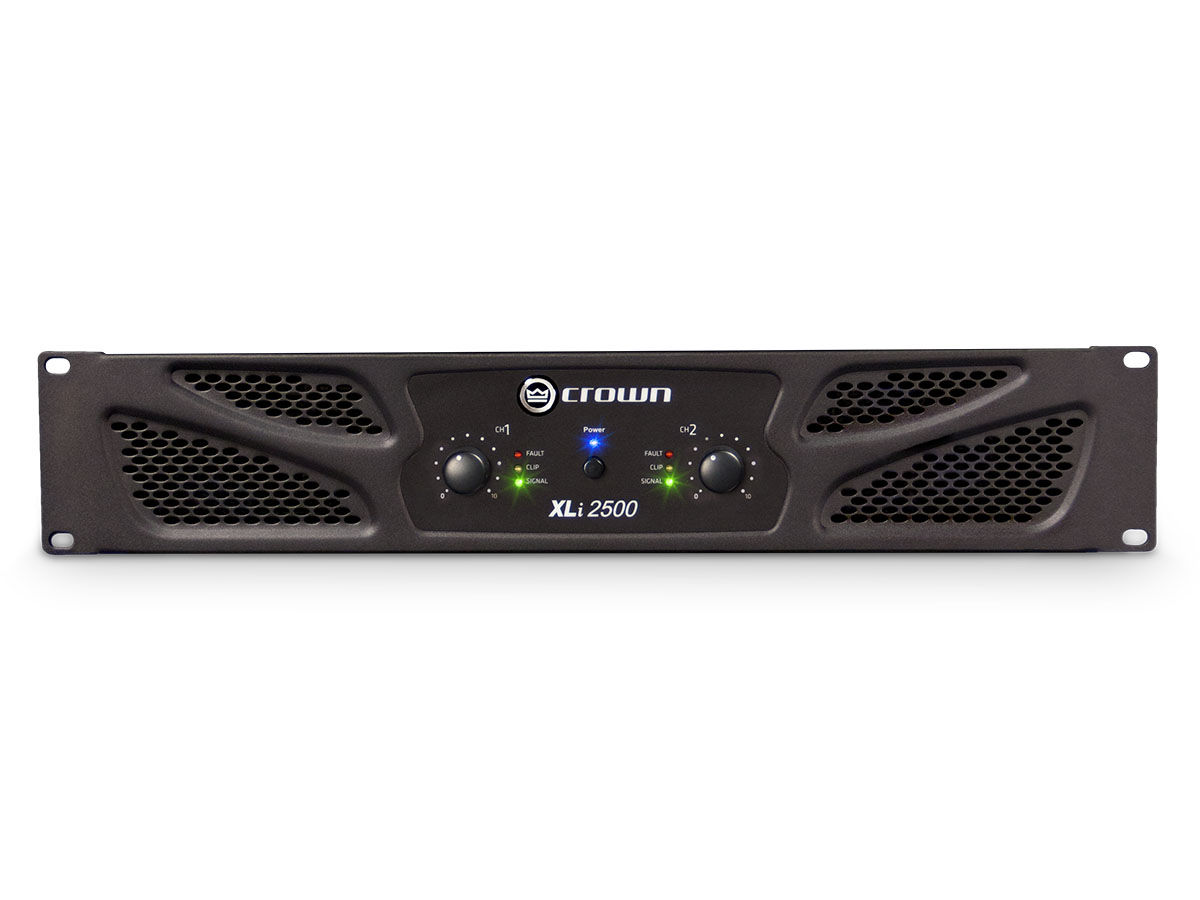 Crown XLI2500 | slutsteg 2 x 750 W @ 4ohm