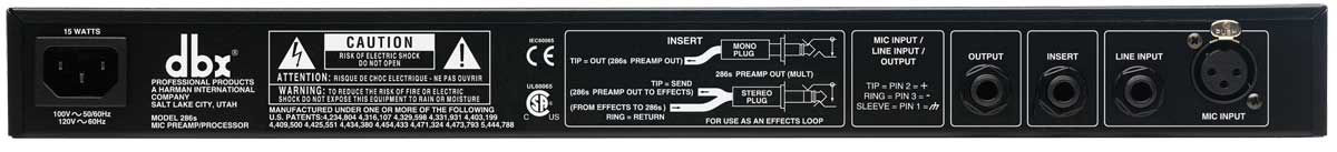 DBX 286s | Microphone Processor - 2