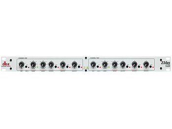 DBX 234xs | 3-vägs stereo/ 4-vägs mono delningsfilter med XLR