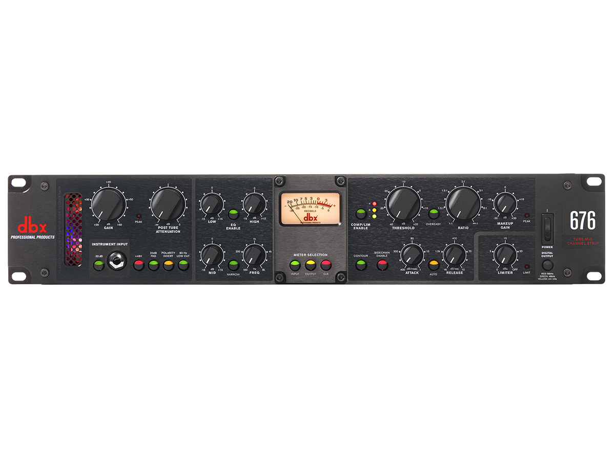 DBX 676 | Tubed channel strip, compressor parts from the 162SL