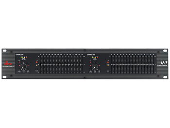 DBX 1215 | Dubbel 15-bands grafisk equalizer