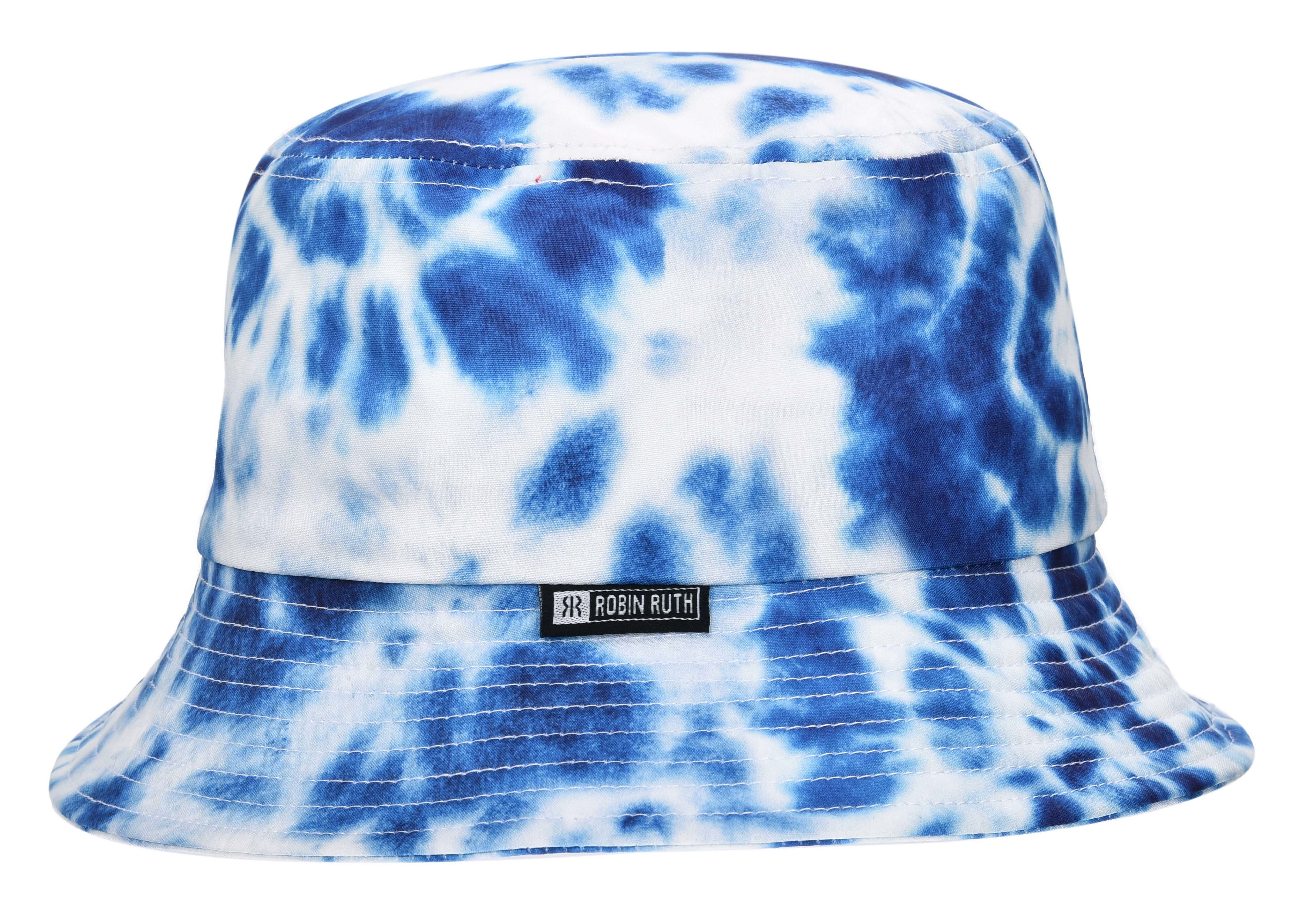 Hatt Kids Tyg Tiedye Blå/vit 5st/fp - 2
