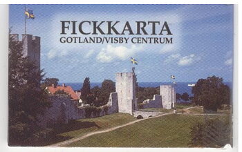 Fickkarta Gotland/Visby 50st/fp 
