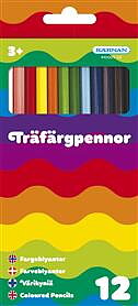 Färgpennor 12-pack 12st/fp