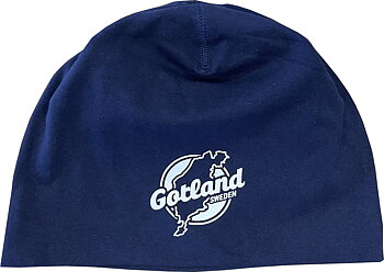 Mössa Blå Beanie Gotland 10st/fp