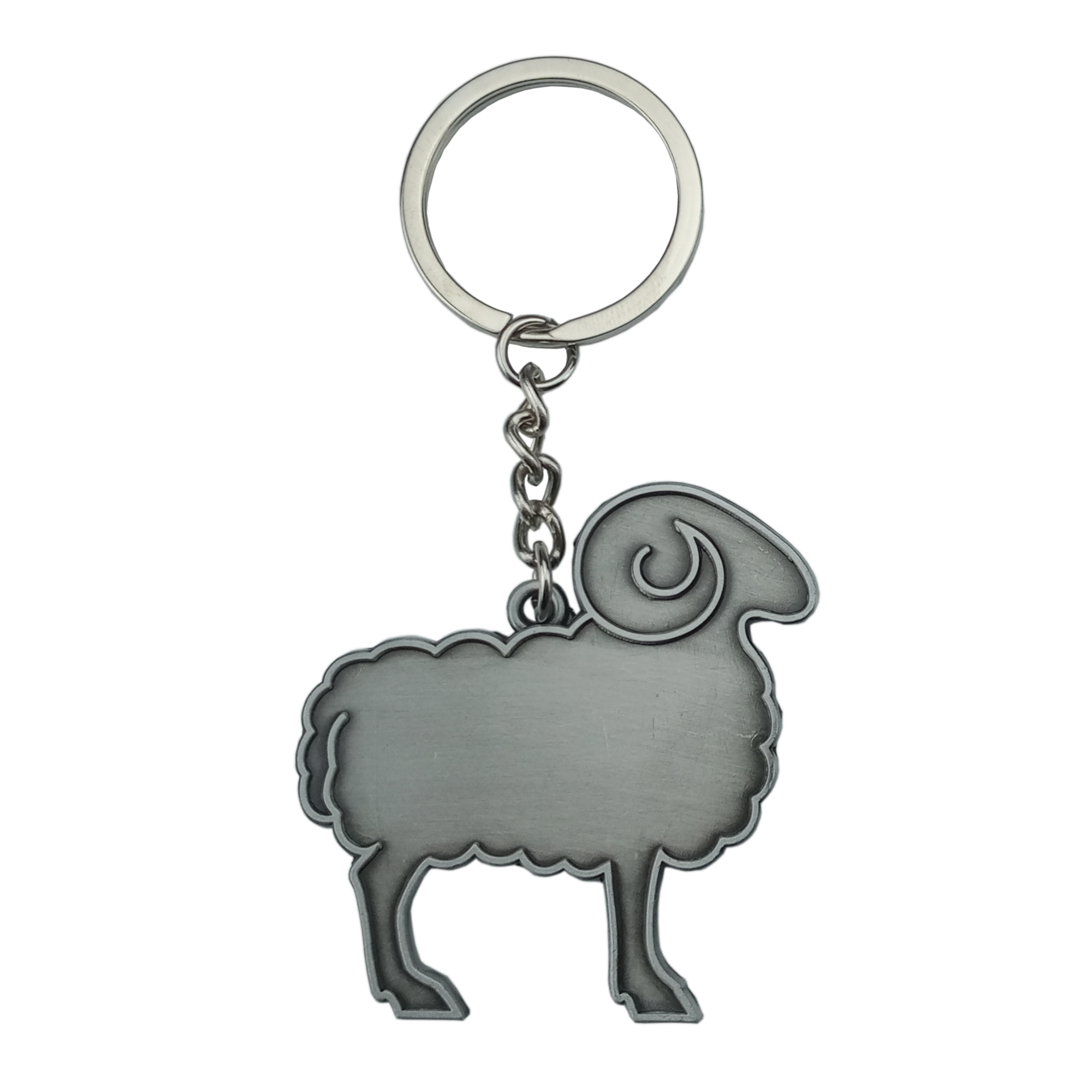 Nyckelring Bagge Siluett Silver Metall 12st/fp