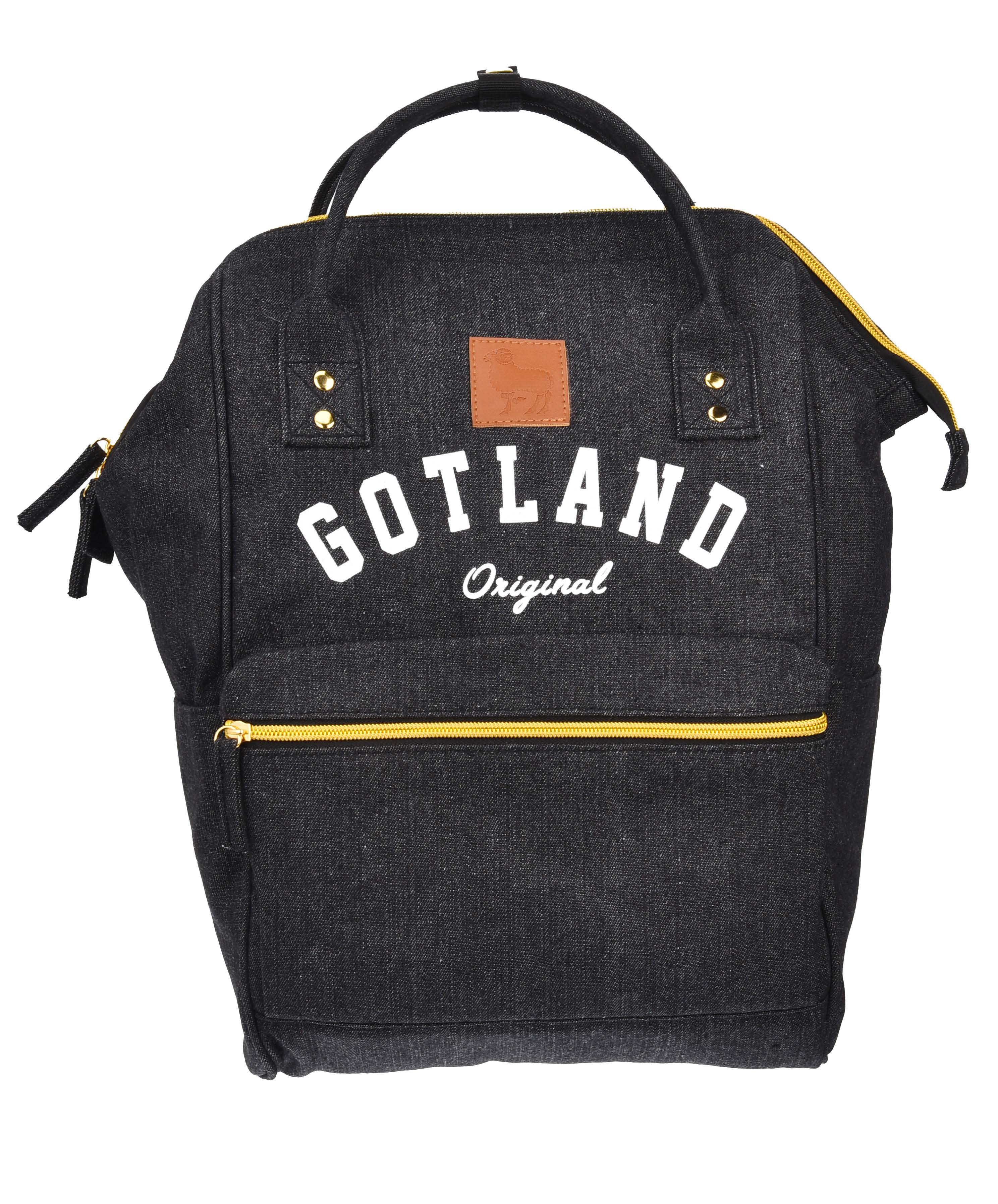 Ryggsäck Gotland Svart Denim 5st/fp