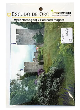 Vykortsmagnet m. Gotlandsmotiv 10st/fp 