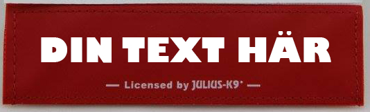  Egen text- Kardborredekaler tilll Julius-K9 sele och halsband - 52
