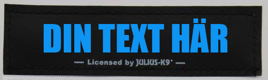 Egen text- Kardborredekaler tilll Julius-K9 sele och halsband - 12