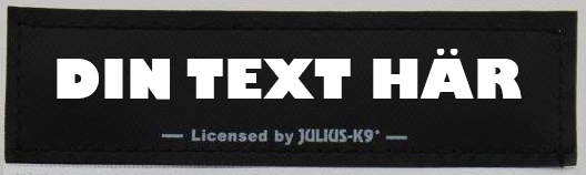  Egen text- Kardborredekaler tilll Julius-K9 sele och halsband - 81