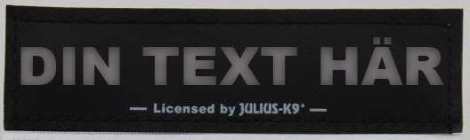  Egen text- Kardborredekaler tilll Julius-K9 sele och halsband - 67