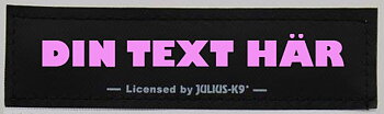  Egen text- Kardborredekaler tilll Julius-K9 sele och halsband