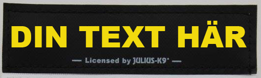  Egen text- Kardborredekaler tilll Julius-K9 sele och halsband - 69