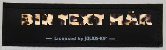  Egen text- Kardborredekaler tilll Julius-K9 sele och halsband - 32
