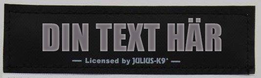  Egen text- Kardborredekaler tilll Julius-K9 sele och halsband - 11