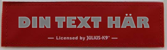  Egen text- Kardborredekaler tilll Julius-K9 sele och halsband - 53
