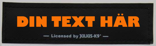  Egen text- Kardborredekaler tilll Julius-K9 sele och halsband - 28