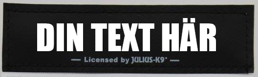  Egen text- Kardborredekaler tilll Julius-K9 sele och halsband - 79