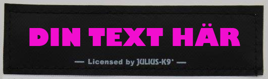  Egen text- Kardborredekaler tilll Julius-K9 sele och halsband - 22