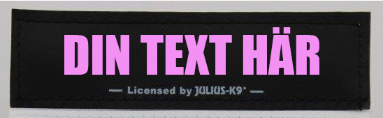  Egen text- Kardborredekaler tilll Julius-K9 sele och halsband - 19