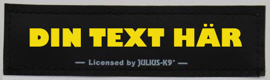  Egen text- Kardborredekaler tilll Julius-K9 sele och halsband - 25