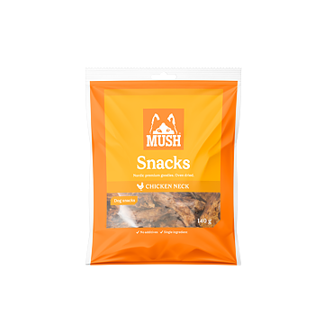 MUSH Snacks Kycklinghals 140 g