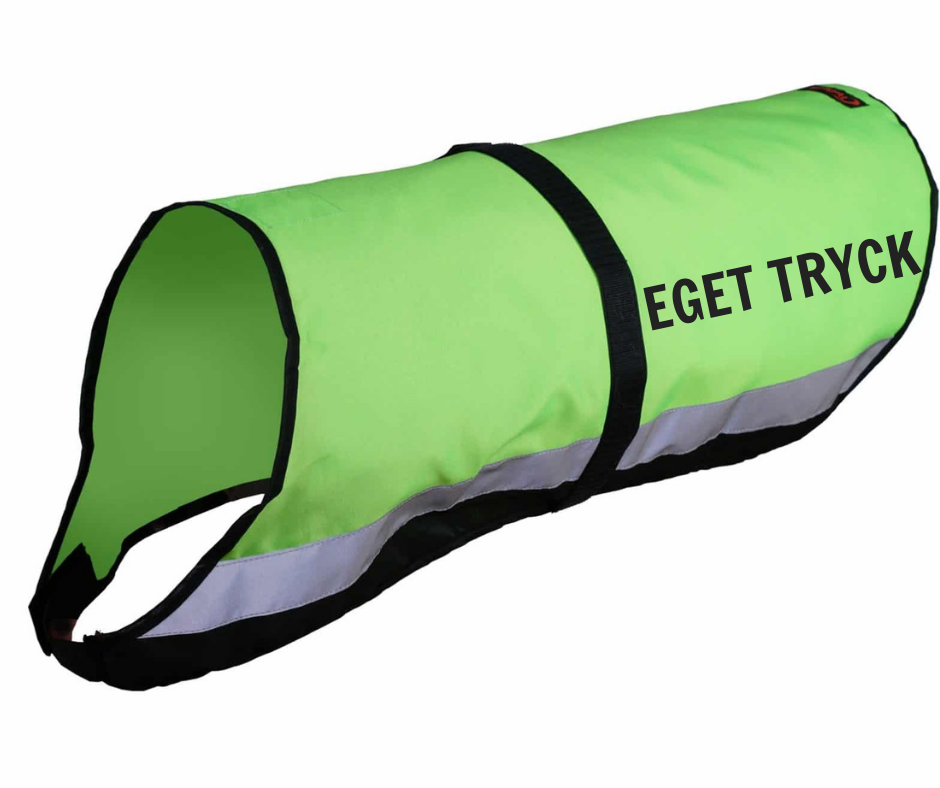Reflexväst Neongrön (med eget tryck (valfritt) )