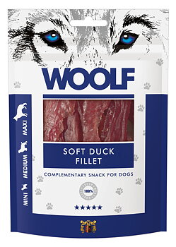 WOOLF Soft Duck Fillet 100g – mjuk ankfilé