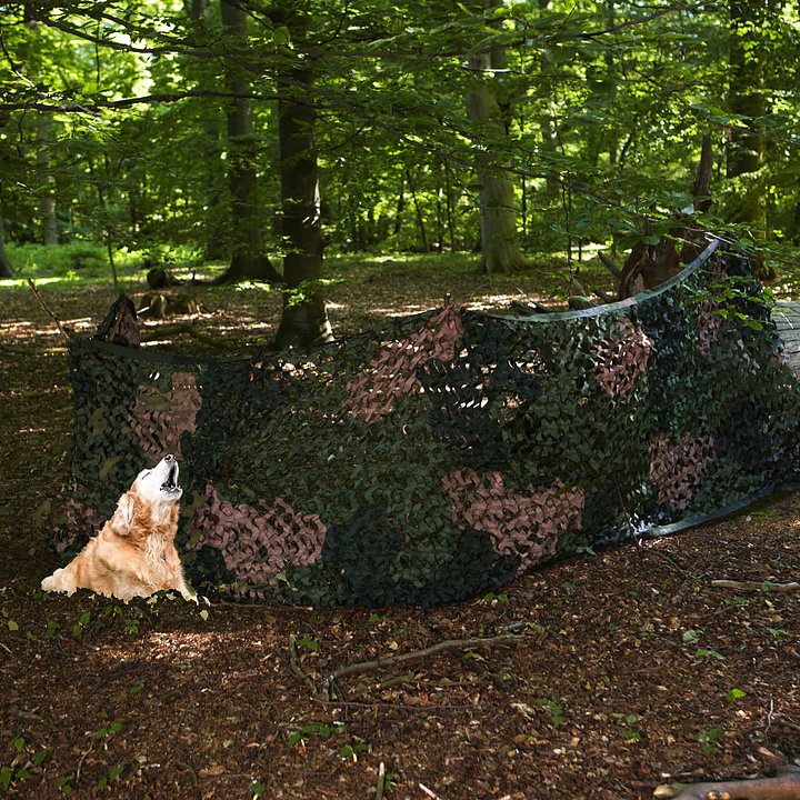 Kamouflagenät 1,5 x 4 m