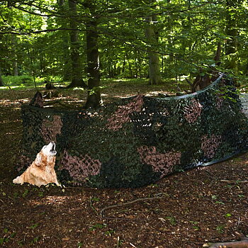 Kamouflagenät 1,5 x 4 m