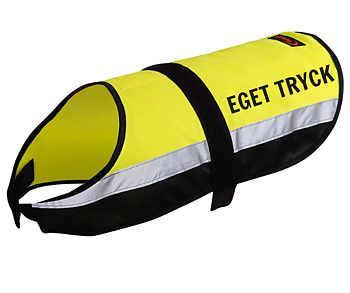 Reflexväst Neongul (med eget tryck (valfritt) )