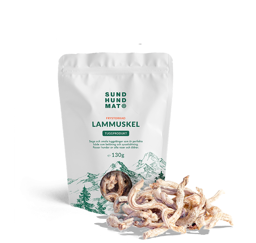 Sund Hundmat Frystorkad Lammuskel 130 g