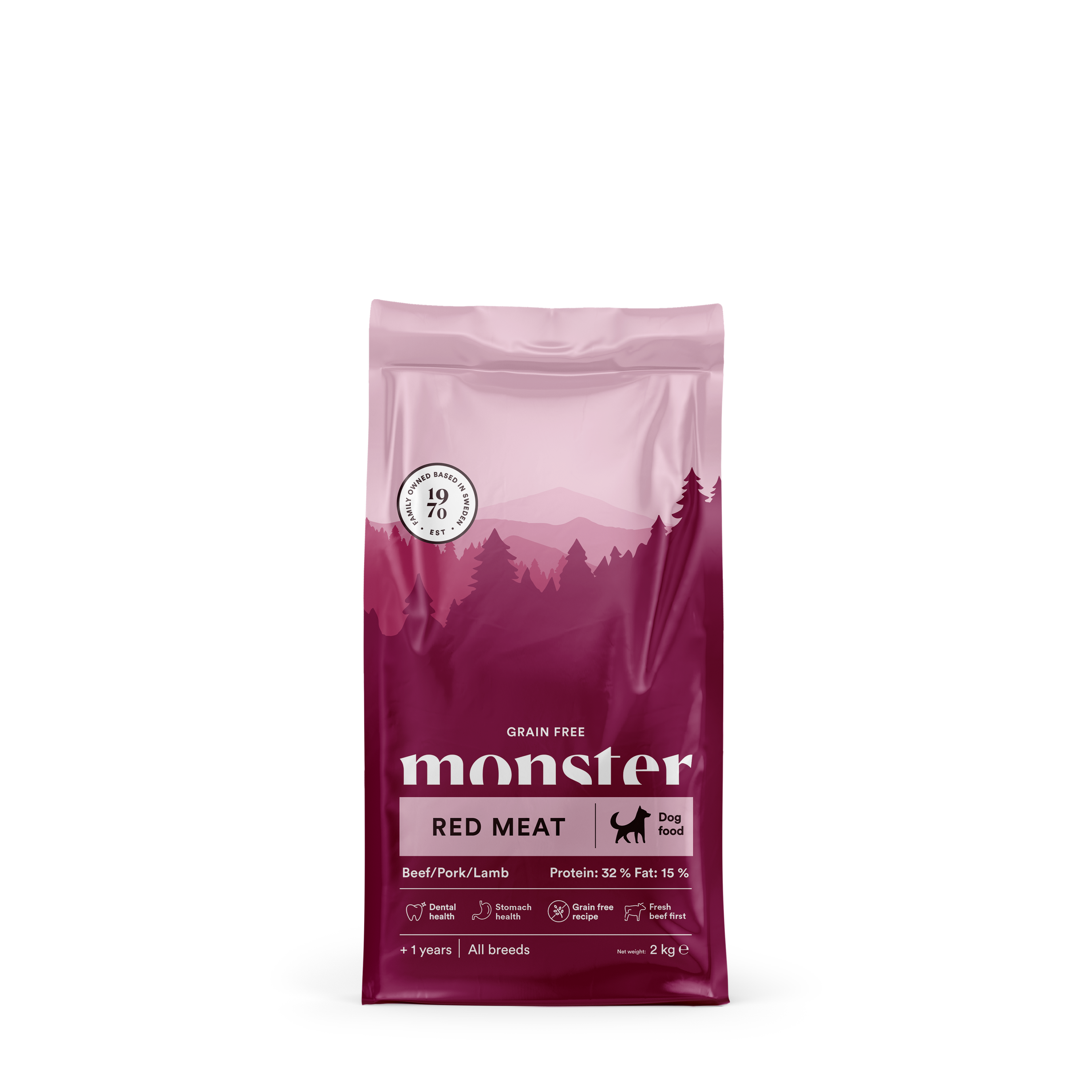 Monster Dog GF Adult Red Meat 2 kg
